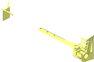 ~Car Base  4 x 14 x  2.333 - Detail