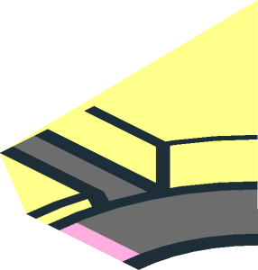 ~Tile  2 x  2 with Companion Cube Pattern, 1/8th