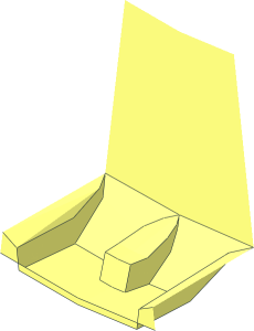 ~Tyre 14/ 43 x 30 with Grooved Tread Segment