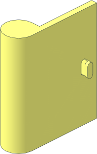 ~Door  1 x  3 x  3 Left without Top Stud