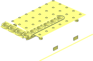 ~Electric Code Pilot Battery Cover - Symmetrical Half