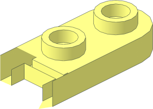 ~Technic Rotor  3 Blade with  6 Studs - One Blade