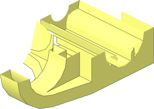 ~Constraction Connector with Round Ball Socket - Common Geometry