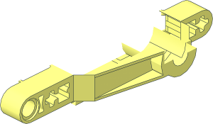 ~Motor Pull Back  4 x  9 x  2.333 Bottom Half
