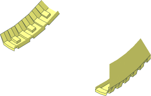 ~Tyre 50/ 29 x 54 Technic Racing - 1/12 Segment