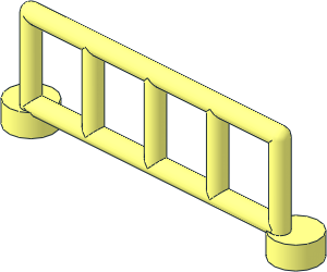Duplo Fence with  5 Posts