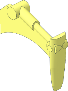 ~Technic Bionicle Claw with Axle - Finger