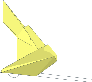 ~Technic Connector  3 x  4.5 x  2.333 with Pin Subpart 2