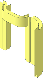 ~Duplo Chair with  4 Studs Leg