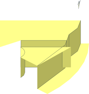 ~Plate Gear  6 Tooth  2 x  2 Bottom  1/8