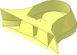 ~Plate Gear 10 Tooth  4 x  4 Tooth without Top Surface