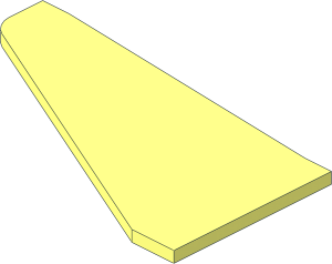 ~Wing  7 x 12 Right without Studs