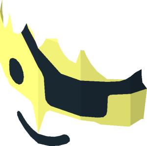 ~Minifig Head Eye, Eye Patch and Grin without Upper Lip Pattern