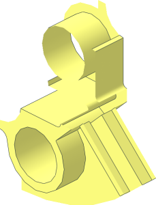 ~Technic Gear 40 Tooth - Eighth of Pin Holes