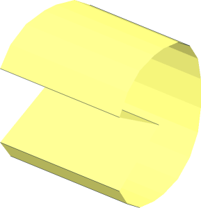 ~Technic Pulley Wheel 5D Segment