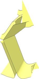 ~Wheel Rim 42 x 62 with 10 Spokes and  3 Pins  1/10