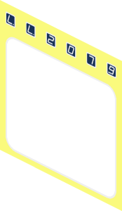 ~Brick  1 x  6 x  5 with Classic Space Frame Pattern