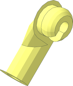 ~Minifig Arm Right Inner Half