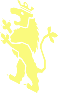 ~Minifig Shield Lion Pattern