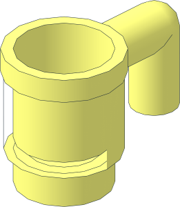 ~Minifig Cup without Patternable Areas