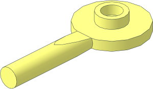 ~Minifig Signal Holder without Rear Surface