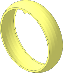 ~Tyre for Wheel 14 x 48 with  4 Spokes with Integral Tyre