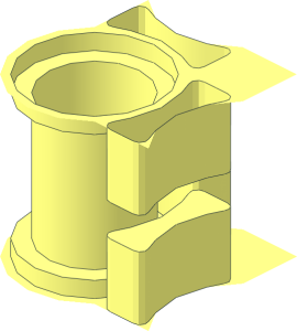~Technic Beam 19 x 11 Baseplate Middle Hole