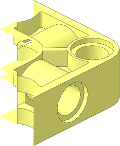 ~Technic Beam 19 x 11 Baseplate Corner