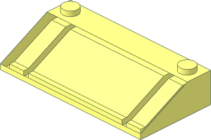 ~Slope Brick 33  3 x  6 without Top Face