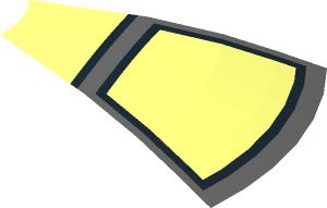 ~Dish  4 x  4 Inverted with Dark Bluish Grey Octagonal Cockpit - 1/8 Pattern