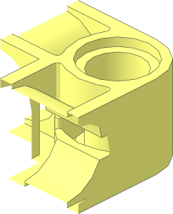 ~Technic Beam with Alternate Holes Corner