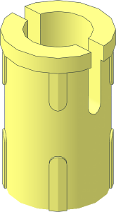 ~Exhaust Pipe with Pin - Pin