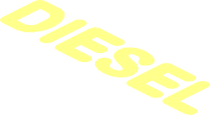 ~Sticker Text "DIESEL" - Text
