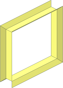 ~Window  4 x  2 x  3 Pane - 1/4