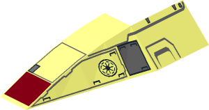 ~Wedge  2 x  6 Double Left with AT-TE Pattern - Pattern
