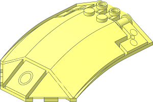 ~Windscreen  8 x  6 x  2 Curved without Decorated Surfaces
