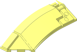 ~Windscreen  8 x  6 x  2 Curved - Half Underside