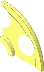 ~Technic Wedge Belt Wheel - Reinforced  1/8