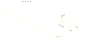 ~Stud Tops with White Soccer Field Lines Pattern