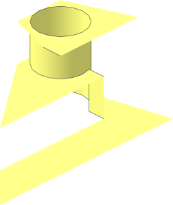 ~Bottom Corner for Window/Door, Hole for Bump