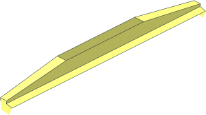 ~Plate  2 x  2 with Jet Engine - Fin