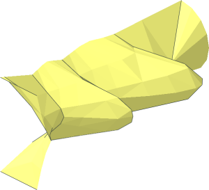 ~Snow Flake  4 x  4 - Arm Half without End