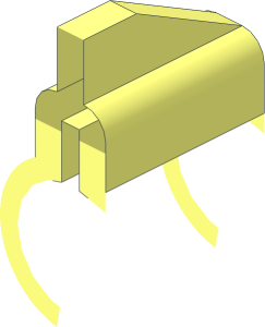 ~Wheel 20 x 30 Smooth with 6 Pegholes - 1/6 with Axlehole