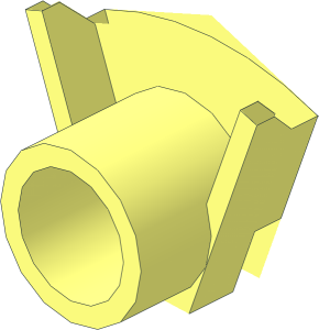 ~Wheel 20 x 30 Smooth with 6 Pegholes - 1/6 with Peghole