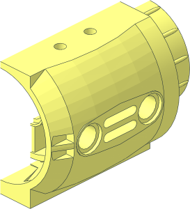 ~Plane Jet Engine  4 x  5 x  3 - Half