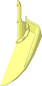 ~Fabuland Shovel Blade Half