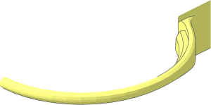 ~Brick  1 x  2 with Hoop and Axle Half