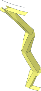 ~Minifig Basketball Net for Hoop - Eighth