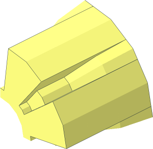 ~Animal Serpent Basilisk Body Segment - Connector 1/4
