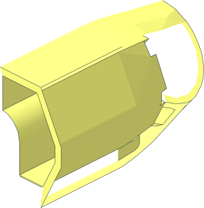 ~Animal Serpent Basilisk Body Segment - Half